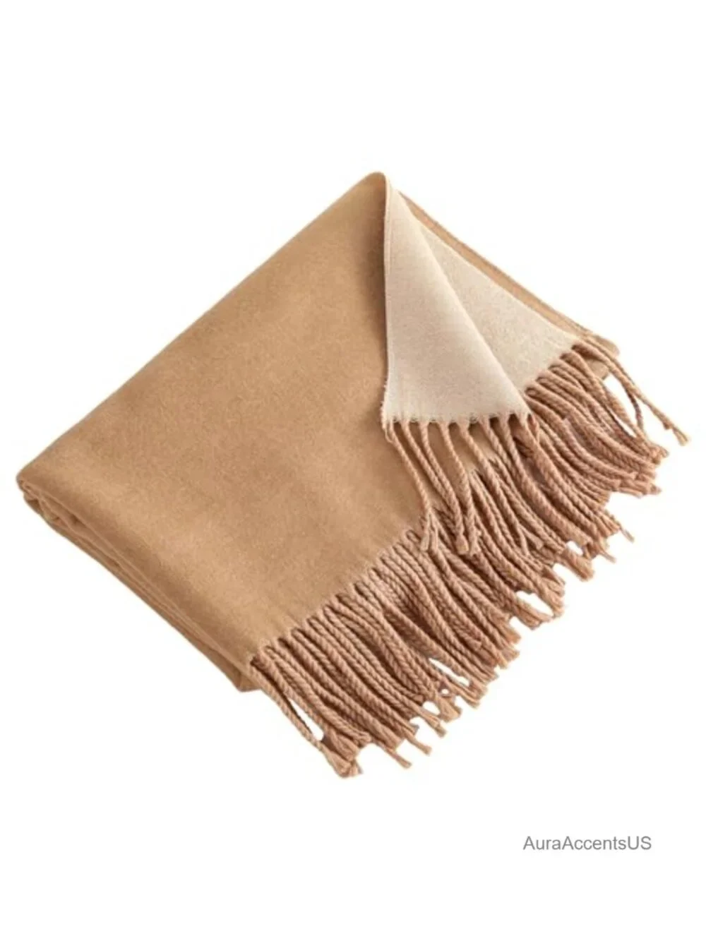 Reversible Cashmere-Like Winter Scarf Wrap Shawl Pashmina